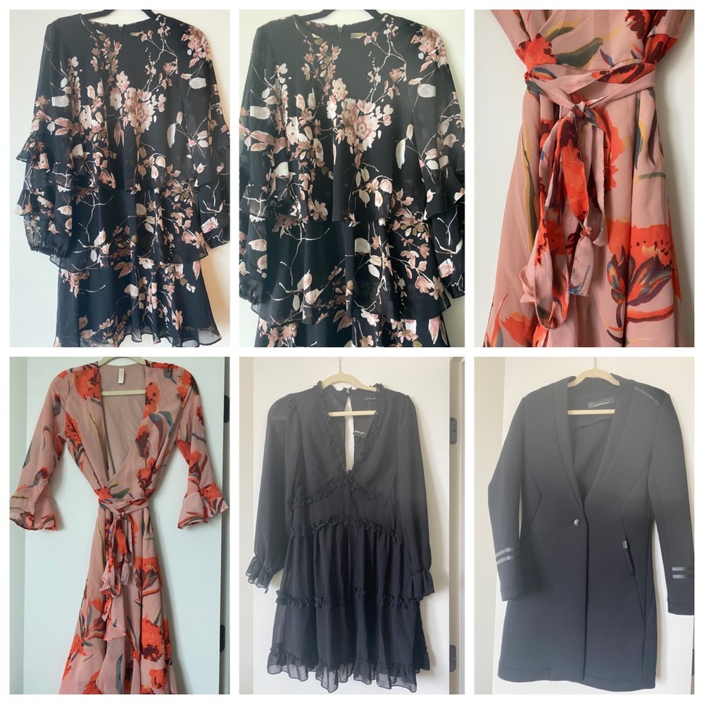 Bundle Dresses Jumpsuit Jacket ASOS Zara SuperDry